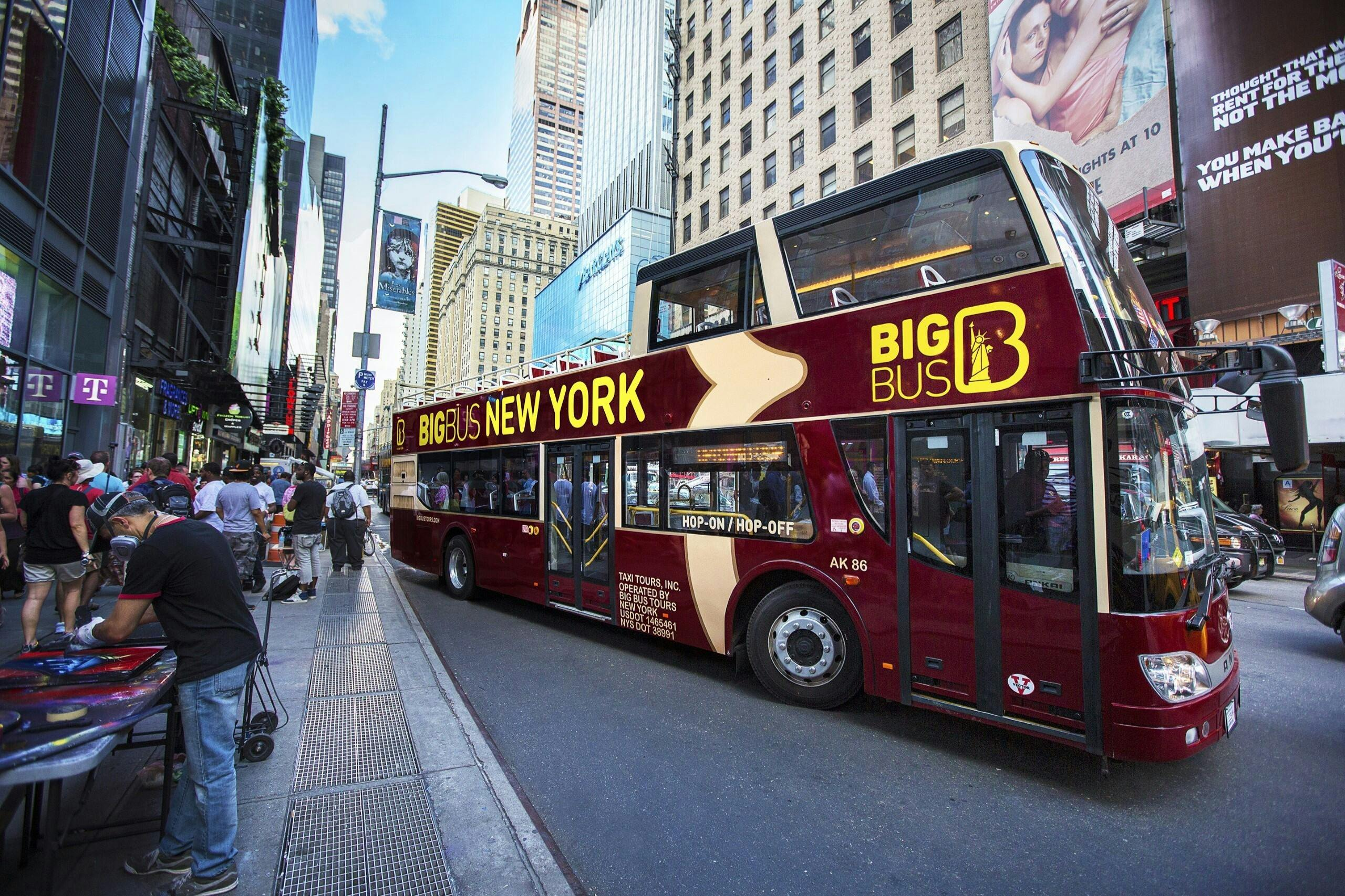 New York: Hop-on Hop-off Bus Tour + Empire State Building Entry + Boat Cruise - Photo 1 of 4